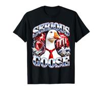 Meme d'affaires drôle et sérieux en Forme de Bootleg en Forme d'oie T-Shirt Graphique avec Valeur