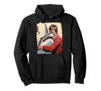 Meme d'amour Pop Art Funny Shark Sweat à Capuche