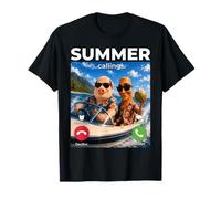 Meme d'appel Estival des frères John Pork de Brainrot Boat T-Shirt