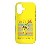 Meme de Banane drôle Let Us Go Banana Rocker Bananas Coque pour iPhone 17