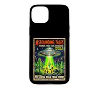 Mème de Bande dessinée de Science-Fiction Vintage Astounding Tales Coque pour iPhone 15 Plus
