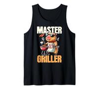 Meme de barbecue amusant Capybara Master Griller pour papas Grill Pro Débardeur