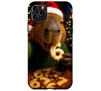 Meme de Biscuits de Noël ironique Funny 67 Capybara Six Seven Coque pour iPhone 11 Pro Max