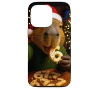 Meme de Biscuits de Noël ironique Funny 67 Capybara Six Seven Coque pour iPhone 13 Pro