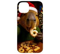 Meme de Biscuits de Noël ironique Funny 67 Capybara Six Seven Coque pour iPhone 14 Plus