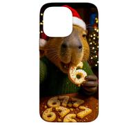 Meme de Biscuits de Noël ironique Funny 67 Capybara Six Seven Coque pour iPhone 14 Pro Max