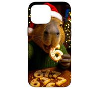 Meme de Biscuits de Noël ironique Funny 67 Capybara Six Seven Coque pour iPhone 16 Pro Max