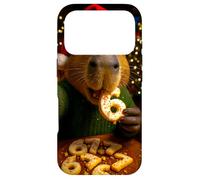 Meme de Biscuits de Noël ironique Funny 67 Capybara Six Seven Coque pour iPhone 17 Pro