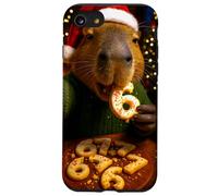 Meme de Biscuits de Noël ironique Funny 67 Capybara Six Seven Coque pour iPhone SE (2020) / 7/8