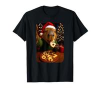 Meme de Biscuits de Noël ironique Funny 67 Capybara Six Seven T-Shirt