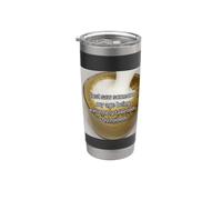 Meme de café drôle de jalousie talentueuse Gobelet isotherme en acier inoxydable double paroi