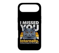 Mème de Chat drôle en Interne : « Je t'ai manqué » Coque pour iPhone Air