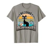 Mème de Chat Noir drôle Devient ingouvernable, Faites ce Que T-Shirt