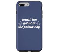 Meme de Cuisine féministe Amusant Smash The Garlic & The Patriarchy Coque pour iPhone 7 Plus/8 Plus