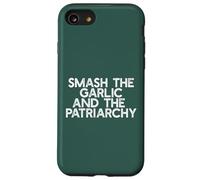 Meme de Cuisine féministe Amusant Smash The Garlic & The Patriarchy Coque pour iPhone SE (2020) / 7/8