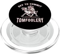 Mème de Grenouille de Cow-Boy Amusant Off to Commit PopSockets PopGrip pour MagSafe