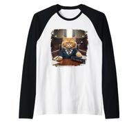 Meme de Justice drôle d'étudiant en Droit au Tribunal Cat Lawyer Manche Raglan