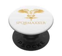 Meme de l'histoire Romaine Antique - SPQRMAXXER - SPQR Eagle Rome PopSockets PopGrip Adhésif