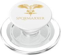 Meme de l'histoire Romaine Antique - SPQRMAXXER - SPQR Eagle Rome PopSockets PopGrip pour MagSafe
