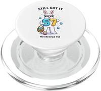 Meme de Pâques, Pas Encore retraité, mème pour Enfants de 6 à 7 Ans PopSockets PopGrip pour MagSafe