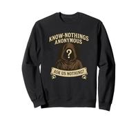 Mème de point d'interrogation masqué anonyme Sweatshirt
