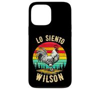 Meme de Poulet Vintage Wilson Lo Siento Coque pour iPhone 13 Pro Max