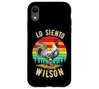 Meme de Poulet Vintage Wilson Lo Siento Coque pour iPhone XR