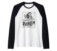 Meme de Raton Laveur drôle Que j'identifie comme Un Sarcasme problématique Manche Raglan