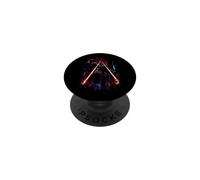 Mème de Salle de Sport Jacked Alpha Wolf Kaiju City Rampage PopSockets PopGrip Adhésif