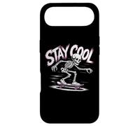 Mème de Skate Stay Cool Man Cool Man Cool Skeleton - Stay Chill and Ride Coque pour iPhone Air