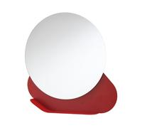 MEME DESIGN miroir mural avec étagère NUVOLA (Couleur au choix - verre et métal)