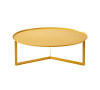 MEME DESIGN table basse pour extérieur ROUND 5 OUTDOOR (Jaune Maya - Métal)