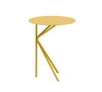 MEME DESIGN table basse TWIN ALTO (Jaune Maya - Métal)