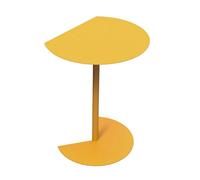 MEME DESIGN table basse WAY BISTROT H 74 cm (Jaune Maya - Mtal)