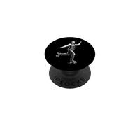 Meme d'histoire drôle sur Le Patinage à roulettes d'Abraham Lincoln PopSockets PopGrip Adhésif