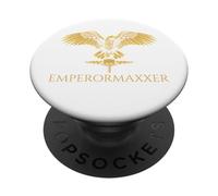 Mème d'histoire Romaine Antique - EmperorMAXXER - SPQR Eagle Rome PopSockets PopGrip Adhésif