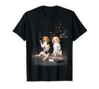 Mème drôle de 2 Chiens Beagle Qui fument et boivent de la bière T-Shirt
