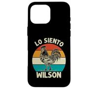 Mème drôle de Wilson Lo Siento Coque pour iPhone 16 Pro Max