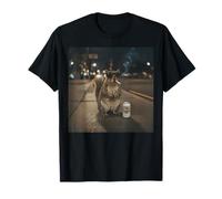 Mème drôle d'écureuil fumant Une Cigarette, Photo Vintage, Animal T-Shirt