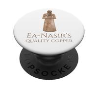 Meme drôle d'histoire sumérienne Antique - EA-Nasir Copper PopSockets PopGrip Adhésif