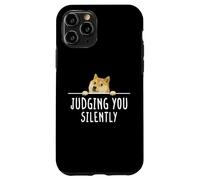 Mème drôle Disant de Vous Juger en Silence Coque pour iPhone 11 Pro