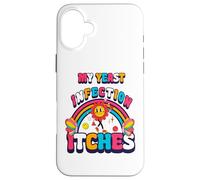 Mème drôle Ma candidose me démange. Étrange Coque pour iPhone 16 Plus