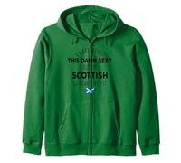 Meme écossais « I Hate Being This Damn Sexy But I'm Scottish Scotland Meme » Sweat à Capuche