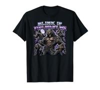 Meme embarrassant Alpha Wolf Funny Dumb Cringy Brainrot T-Shirt Graphique avec Valeur