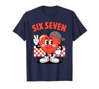 Mème en Forme de cœur de Dessin animé Six Seven Cute 67 pour la Saint-Valentin T-Shirt