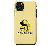 Mème Funny Punk Duck Punk AF Mohawk Coque pour iPhone 11 Pro Max