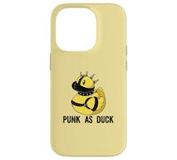 Mème Funny Punk Duck Punk AF Mohawk Coque pour iPhone 14 Pro