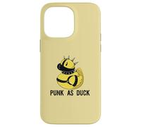 Mème Funny Punk Duck Punk AF Mohawk Coque pour iPhone 14 Pro Max