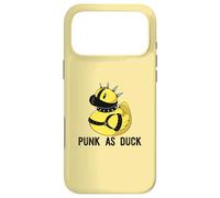 Mème Funny Punk Duck Punk AF Mohawk Coque pour iPhone 17 Pro Max