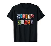 Mème Giving Grace Funny Vintage Ransom Note Gen-Z T-Shirt